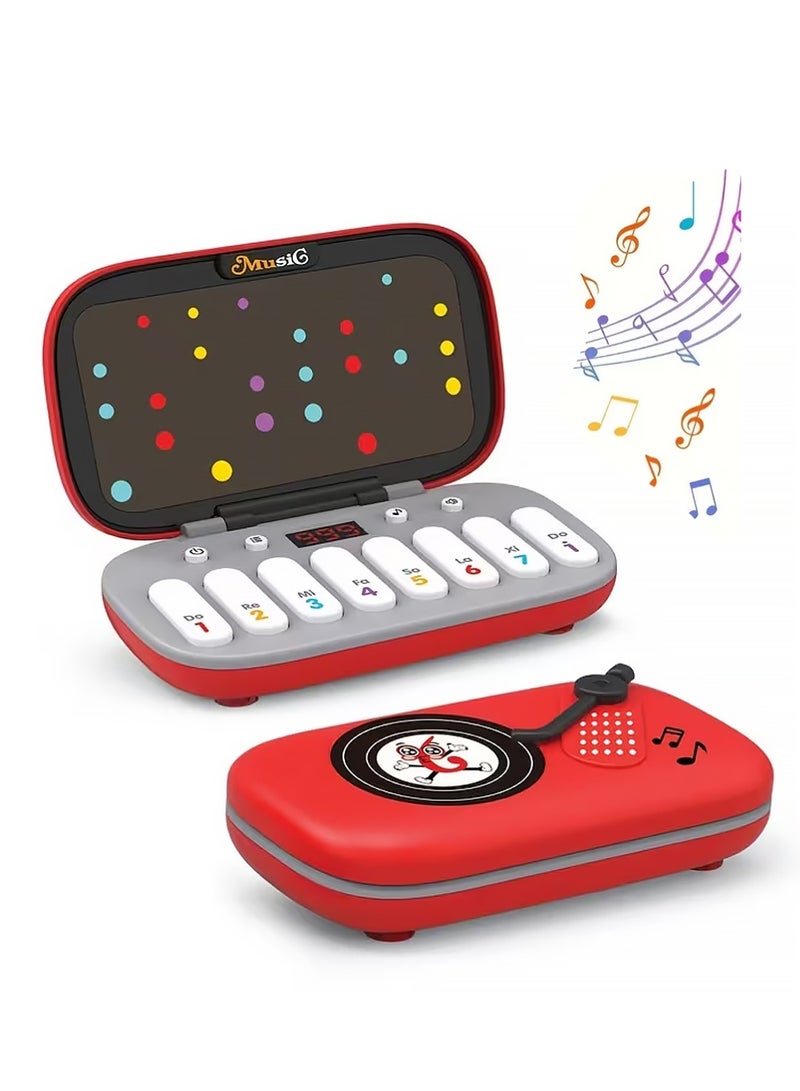 YOUGE Music Toys,Baby Toddler Toys,Early Sounding Educational Toy with Music and LED Light Up with ,Infant Sensory Tummy time Toys Learning to Toddler Gifts ﻿ - Image 1